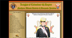 Desktop Screenshot of 4thdegreeillinoisdistrict1.com